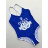 Front Logo One-Piece Swimsuit