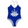 Front Logo One-Piece Swimsuit
