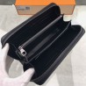 Black Damier Infini Zippy Wallet