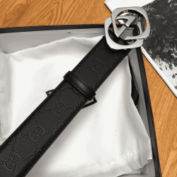 Double G Square Buckle Belt